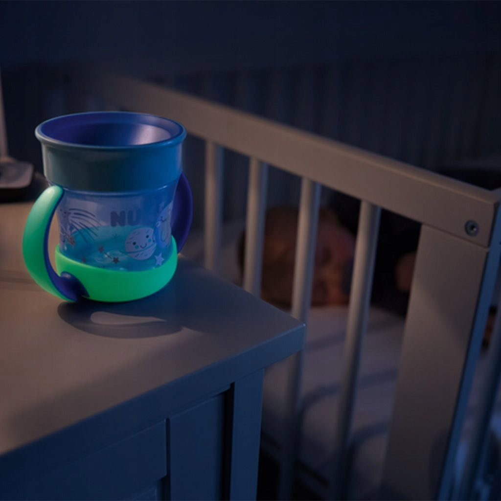 NUK Mini Magic Cup ŚWIECĄCY KUBEK NIEKAPEK 160 ml