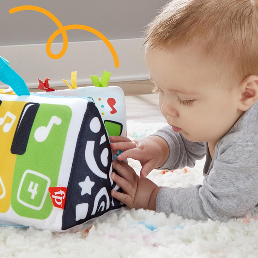 FISHER-PRICE Kick & Play interaktywne panino do zabawy na brzuszku