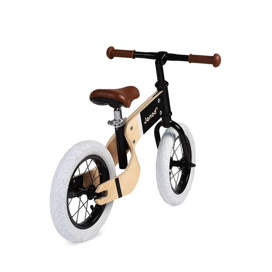 JANOD Bikloon Deluxe drewniany rowerek biegowy 12" siodełko 40-46 cm