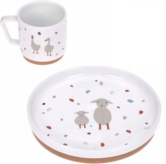 LASSIG Tiny Farmer porcelænssæt