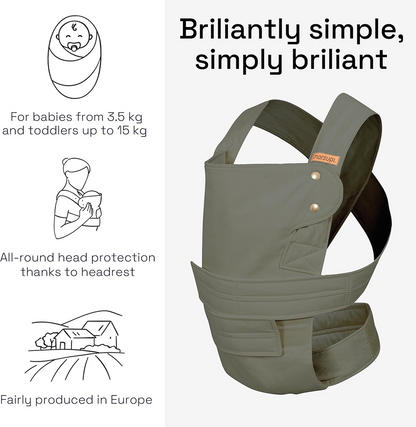 MARSUPI 2.0 ergonomische drager XL 3,5 - 15 kg