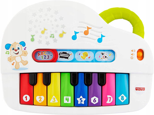 FISHER-PRICE GFK03 Klavier 4-in-1, deutsche Version