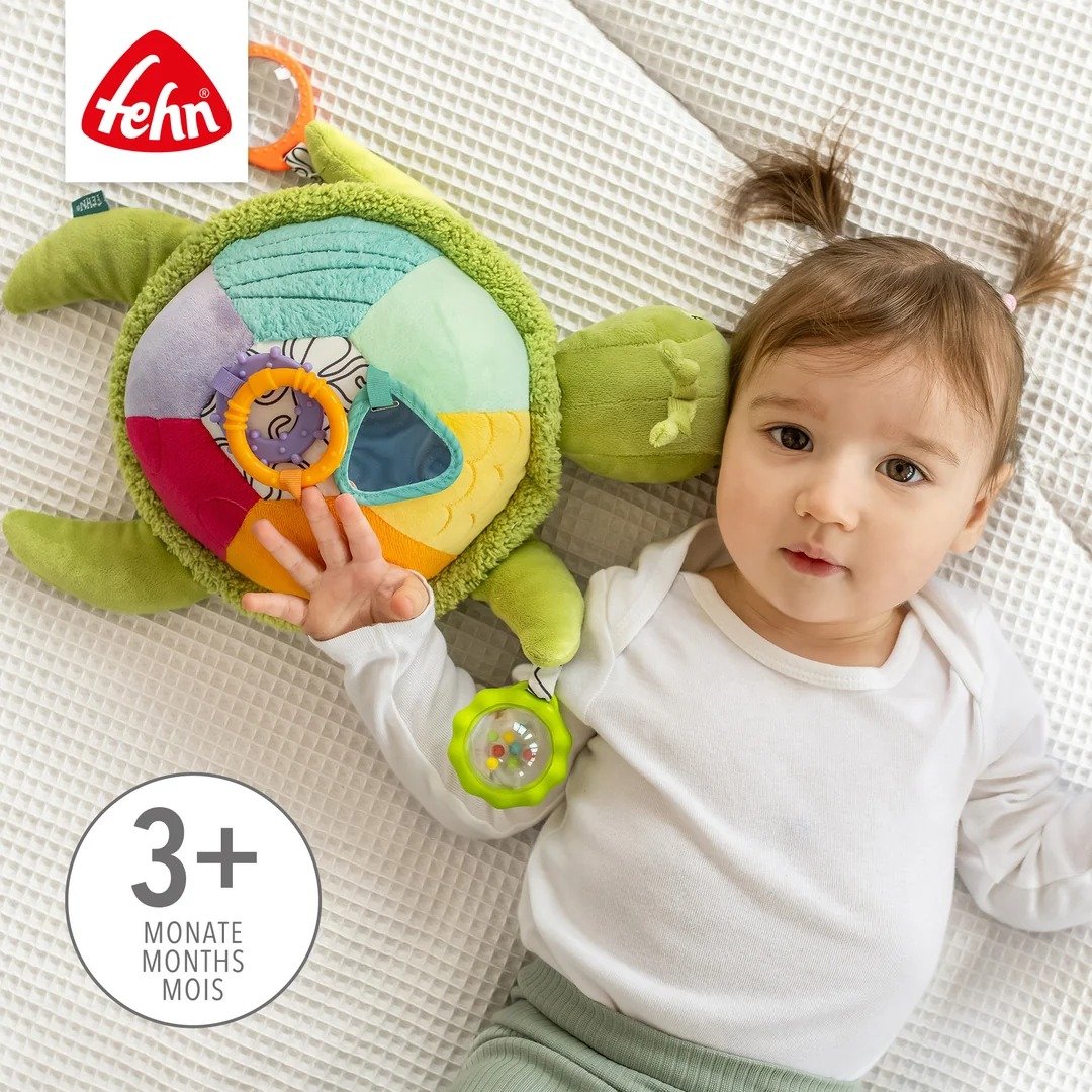 Fehn tortue de mer XL jouet d’activités 3m+