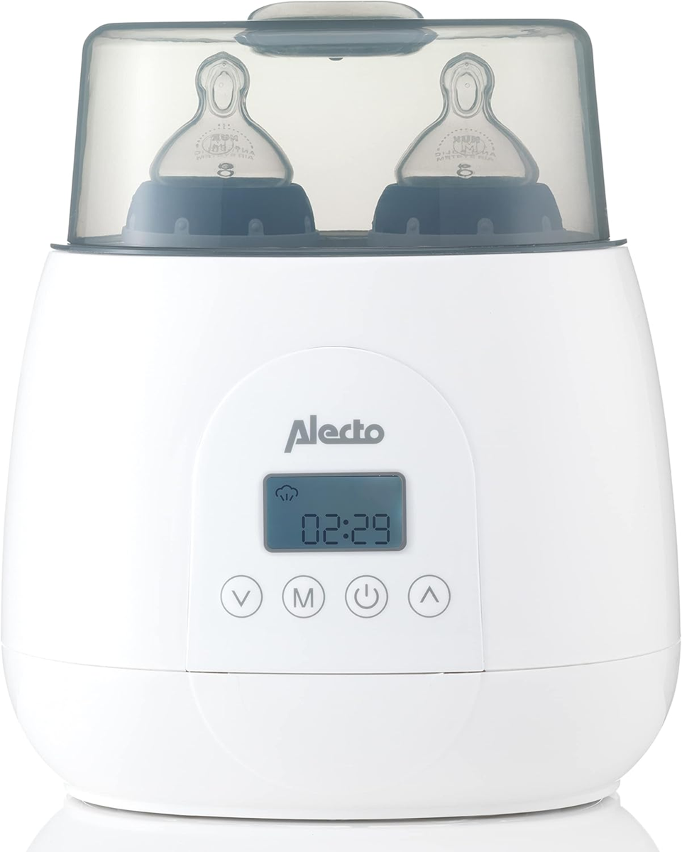 ALECTO scaldabiberon e scaldavasi 3 in 1 doppio BW700TWIN