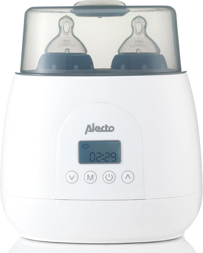 ALECTO scaldabiberon e scaldavasi 3 in 1 doppio BW700TWIN
