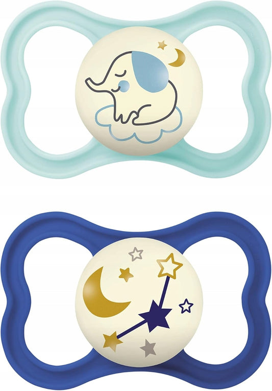 MAM AIR NIGHT πιπίλα x2 16μηνών+