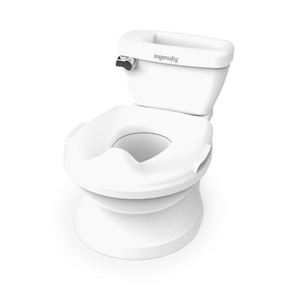 Ingenuity My Size Potty Pro – biały nocnik z pokrywą