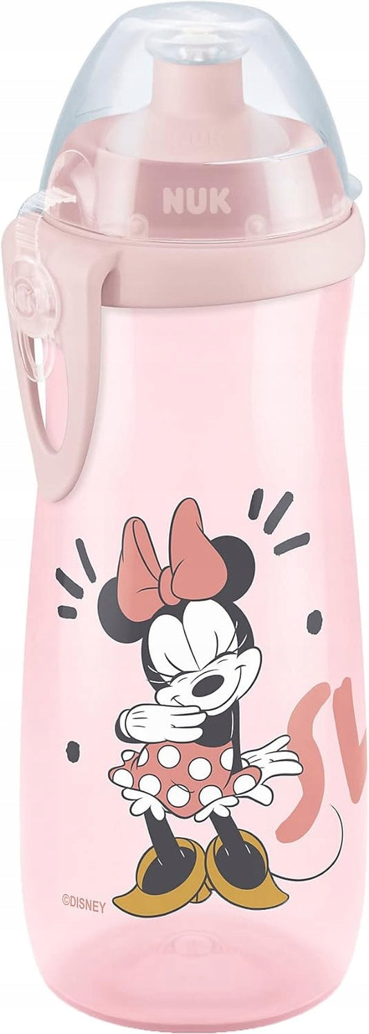 NUK Sports Cup Minnie ΜΠΟΥΚΑΛΙ 24 m+ ρύγχος push-pull 450 ml