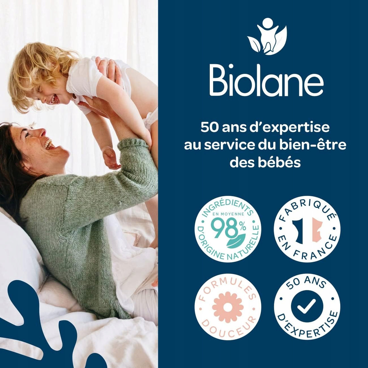 BIOLANE пелени размер 3 (4-9kg) x52бр.
