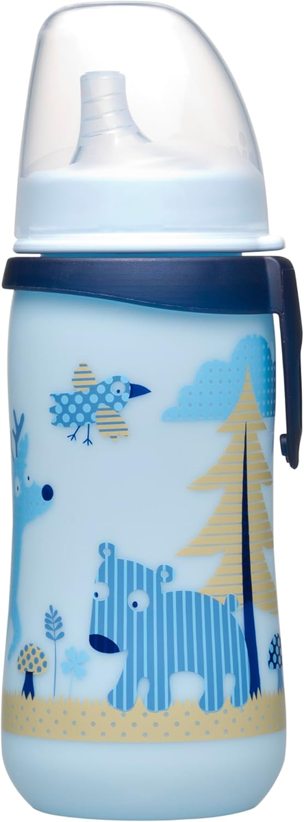 NIP First Cup tazza antigoccia con beccuccio morbido 330 ml 12 m+ LAS