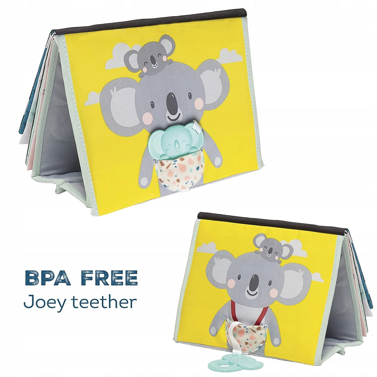 TAF TOYS libro sensoriale a contrasto SPECCHIO