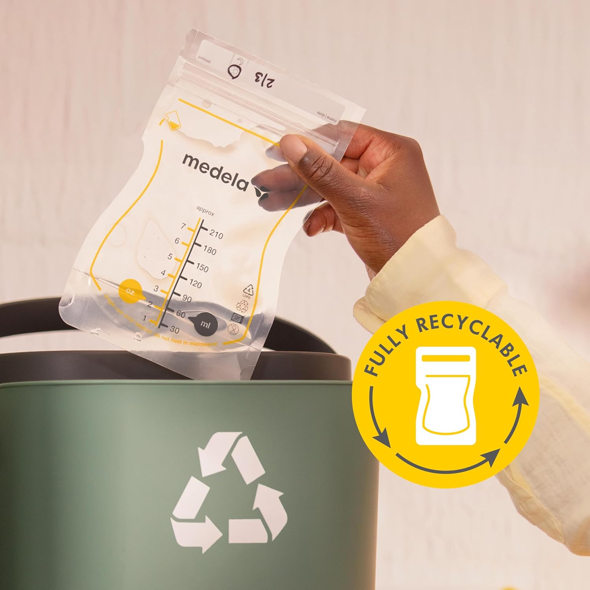 MEDELA торбички Easy Pour за съхранение на кърма 50бр.