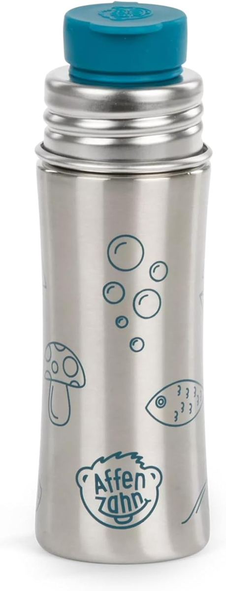 AFFENZAHN bottiglia in acciaio per bevande fredde 330 ml 18 cm