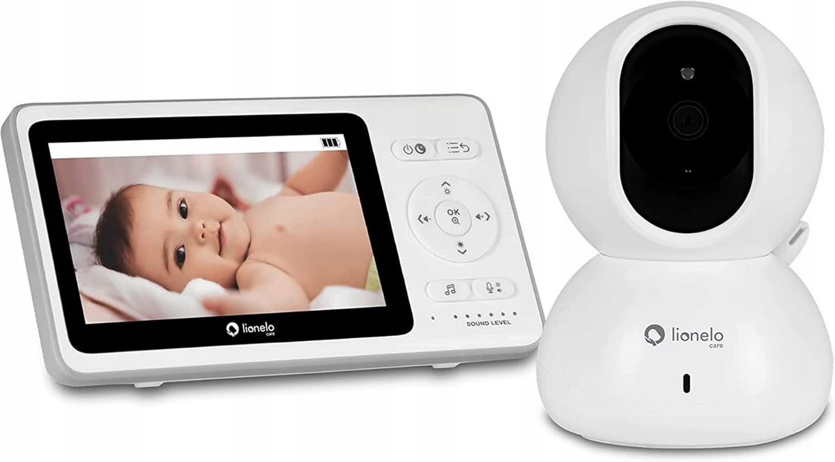LIONELO Babyline 8.2 fjernstyret babyalarm 4,3" VOX