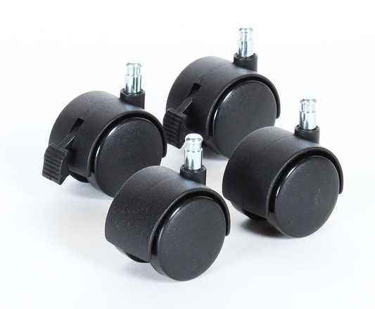 BABYBAY 100400 otočná kolečka s brzdou na postýlku 4 kusy 40 mm