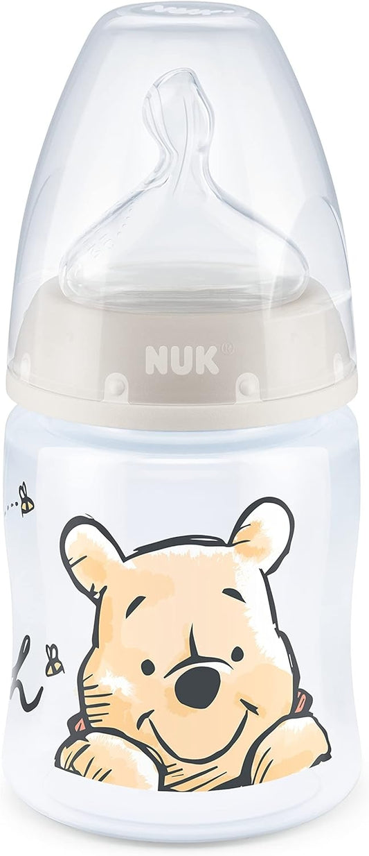 NUK First Choice+ CUMISÜVEG 150 ml 0–6 hónap hőmérsékletjelző MICIMACKÓ