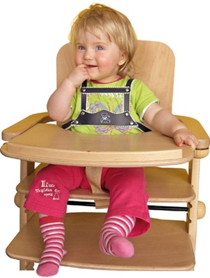 SUNNYBABY Sicherheitsgurte für Hochstuhl BÄR 6m+