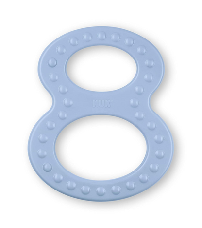 NUK silikonbitring 2 stycken 6,5 x 8 cm 0+