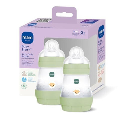 MAM Easy Start antikolikflaskor 0+ 160ml x2