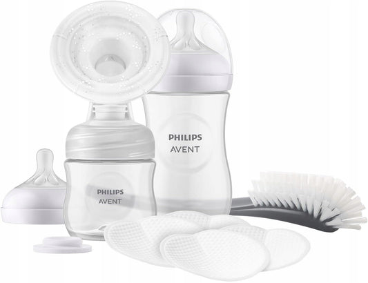 PHILIPS AVENT Natural SCF430/60 manuální odsávačka mateřského mléka + příslušenství