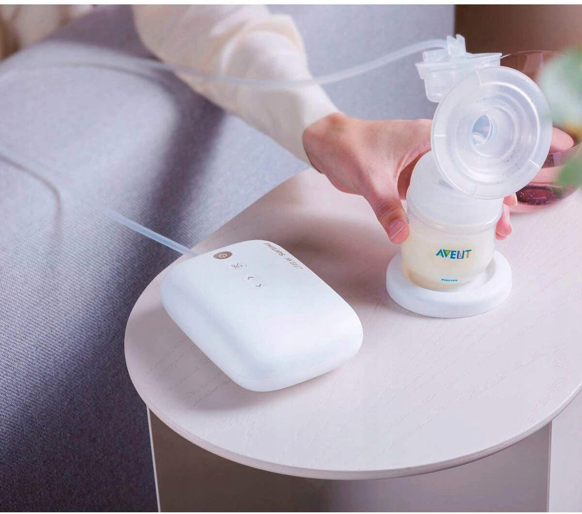 PHILIPS AVENT SCF396/11 LAKTATOR elektryczny, pojedynczy, różowy, z technologią Natural Motion