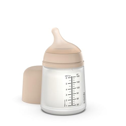 Suavinex Zero Zero antikoliková láhev 180 ml S Light – hlavní pohled