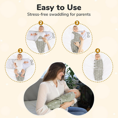 MAMA CHEETAH fasciatoio x3 0-6 mesi 1TOG