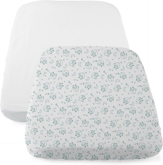 CHICCO NEXT2ME чаршаф за креватче x2 50x83