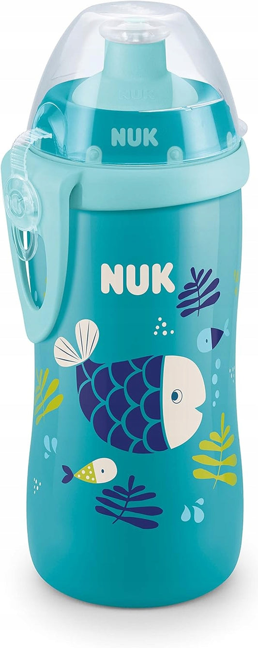 NUK Junior Cup ΜΠΟΥΚΑΛΙ 18m+ στόμιο push-pull 300 ml ΕΦΕ ΚΑΜΕΛΕΟΝΤΑ