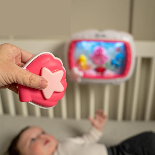 BABY EINSTEIN Morskie Sny pozytywka ze światłami + pilot 22 x 29 cm