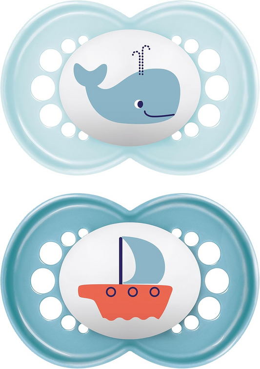 MAM ORIGINAL sucette apaisante 2-16 mois+ SILICONE