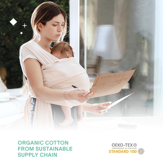 KOALA BABYCARE еластична слинг кърпа за носене max 15kg
