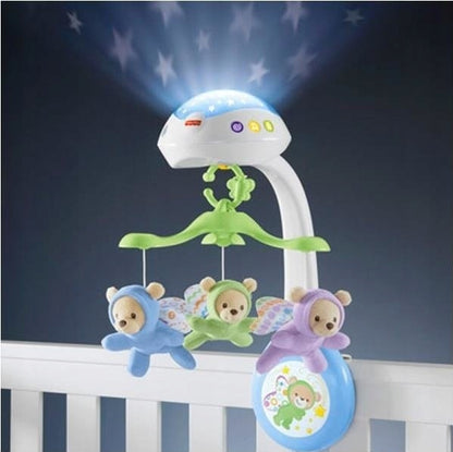 FISHER PRICE καρουζέλα προβολέας + τηλεχειριστήριο