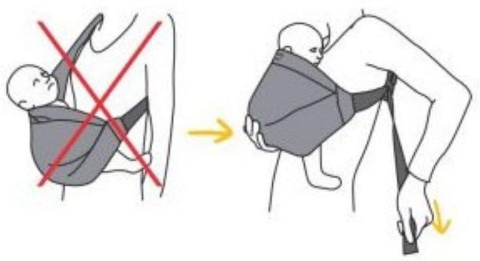 MINIMONKEY fascia porta bebè a rete fino a 15 kg