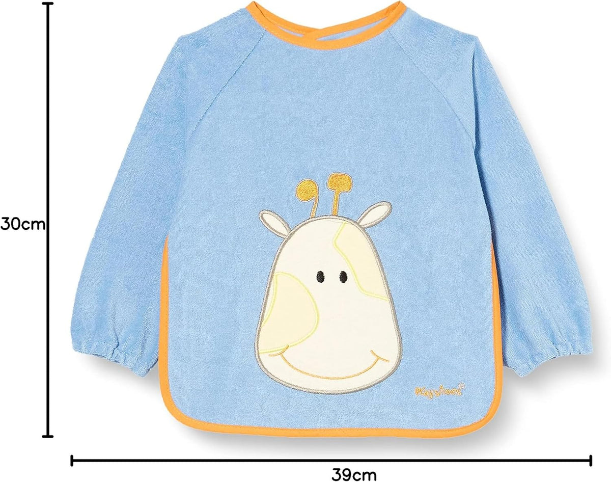 PLAYSHOES śliniak z rękawami fartuszek 9m+
