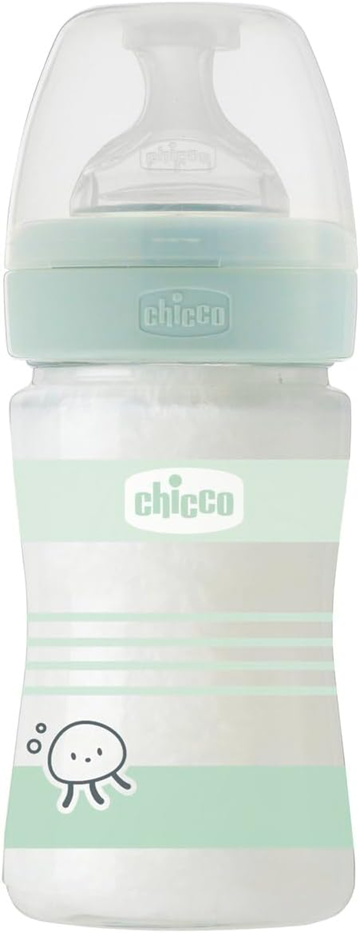 CHICCO biberon Well Being 0m+ 150ml VETRO