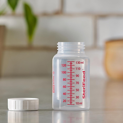 STERIFEED nádoba na potraviny, fľaša 130 ml, 1 kus