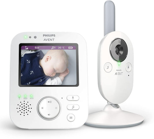 PHILIPS AVENT SCD843/26 digitális elektronikus bébiőr 3,5"