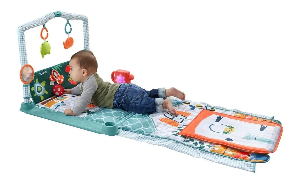 FISHER-PRICE 3-i-1-aktivitetsmåtte til leg, læring og udforskning
