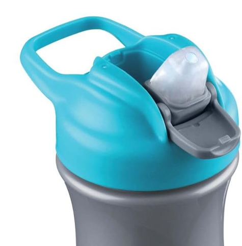 CHICCO Pop-up Cup Trinklernbecher mit Trinktülle und Strohhalm 350 ml 2 J+