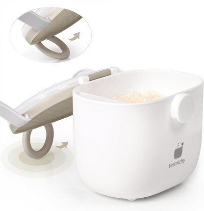 TERMICHY recipiente para leite adaptado 500 ml 250 g + colher doseadora