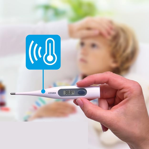 CITIZEN CTA303 digitální teploměr 3v1 LCD + pouzdro