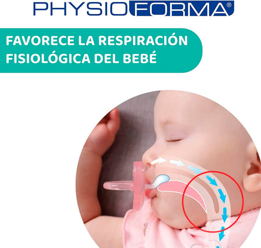 CHICCO PhysioForma COMFORT chupete x2 0-6m LATEX de caucho natural