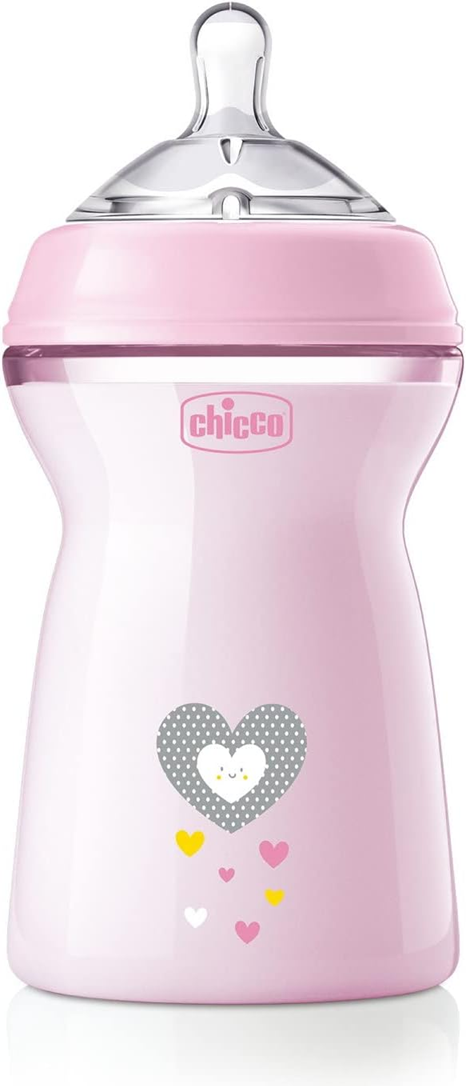 CHICCO NaturalFeeling butelka 330 ml 6 m+ szybki przepływ