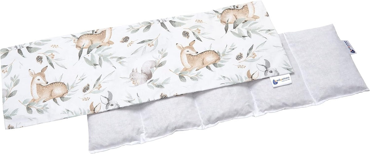 MEDI PARTNERS памучна грейка с черешови костилки 20x60 cm за топло и студено