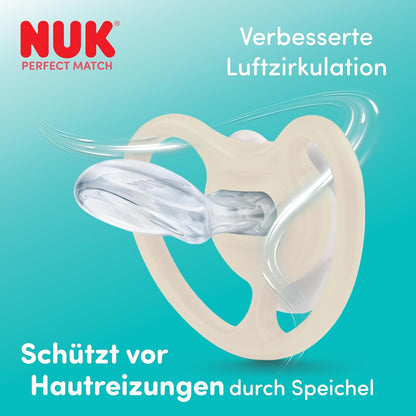 Chupete NUK Perfect Match Air 18-36m x2