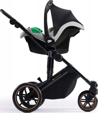 KINDERKRAFT PRIME2 PRO 3w1 wózek wielofunkcyjny do 22kg + fotelik MINK PRO