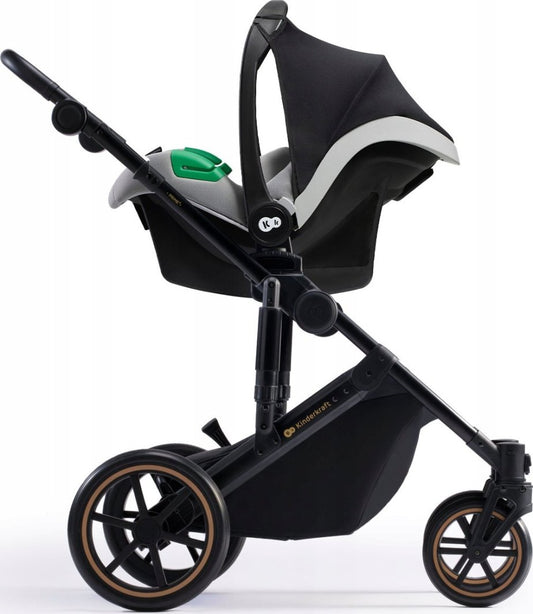 KINDERKRAFT PRIME2 PRO 3w1 wózek wielofunkcyjny do 22kg + fotelik MINK PRO