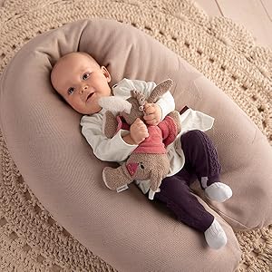 STERNTALER Eddy knuffelolifant met rammelaar 22cm