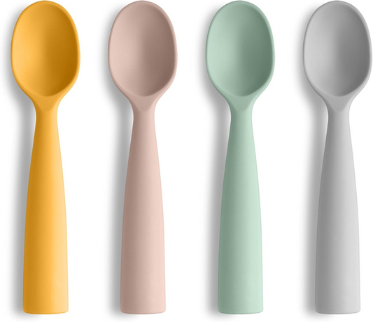 VICLOON Silikonlöffel-Set 14 cm 4 Stück